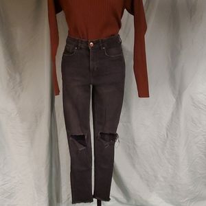 *LAST CHANCE* High waisted black skinny jeans
